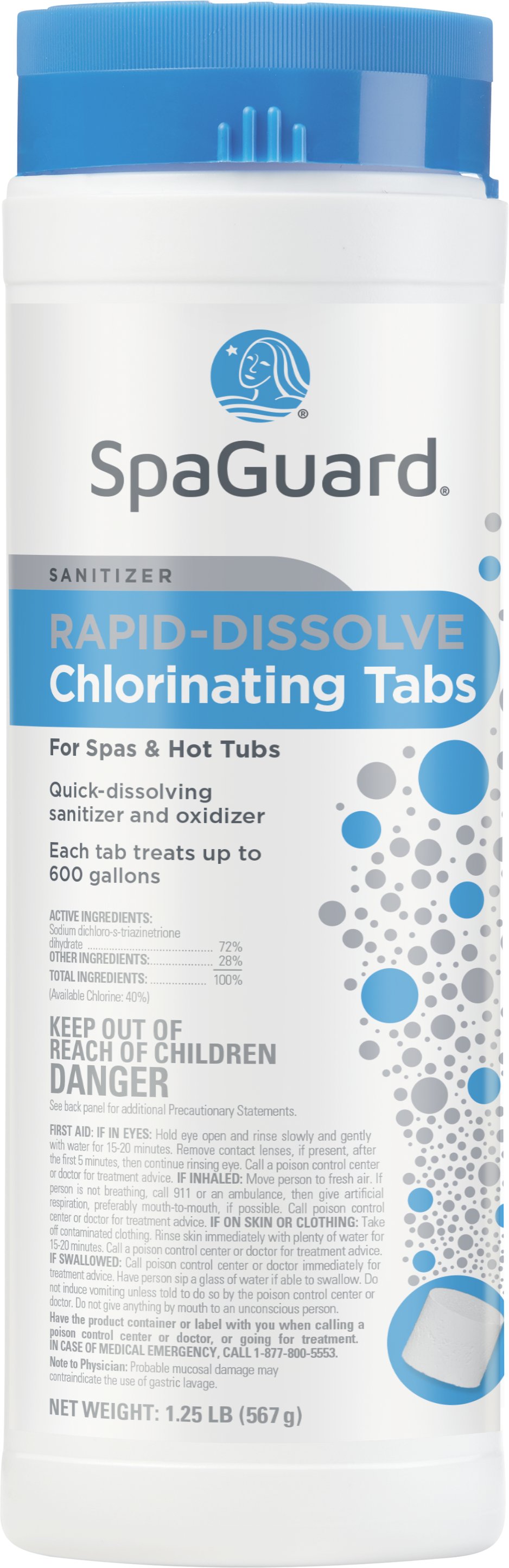 SpaGuard® Rapid Dissolve Chlorinating Tabs 42665BIO