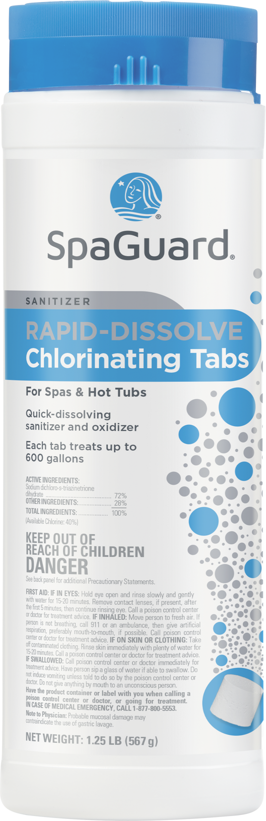SpaGuard® Rapid Dissolve Chlorinating Tabs 42665BIO