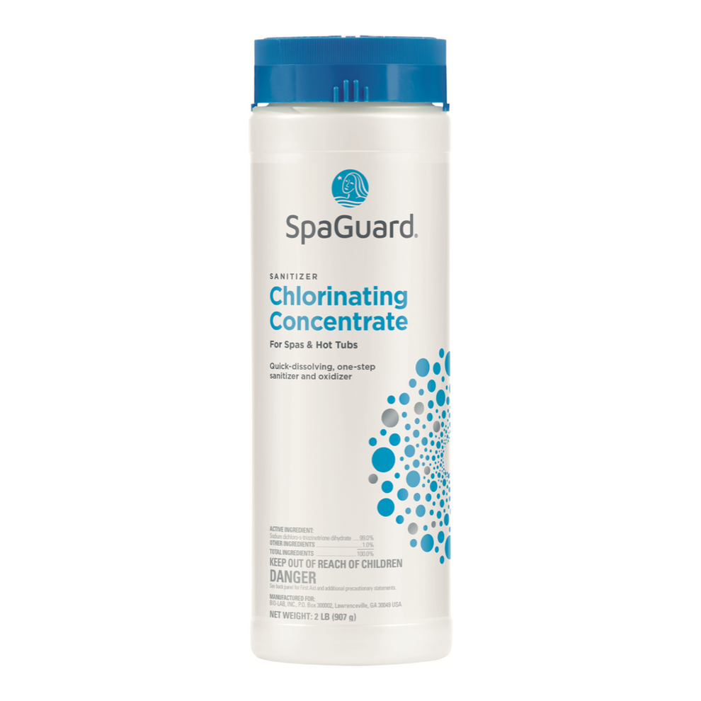 SpaGuard 2 lb Chlorinating Granules – Aqua Paradise