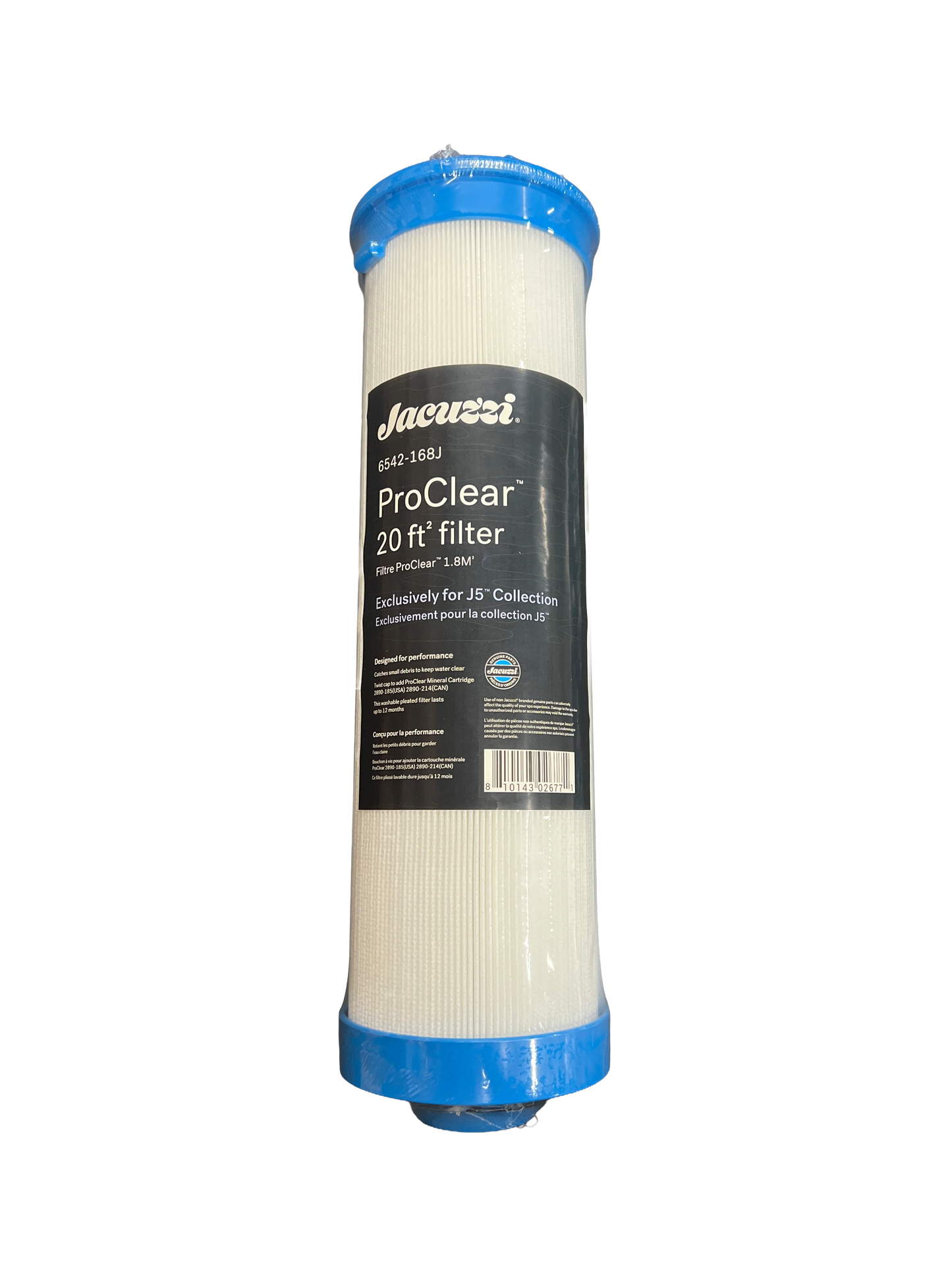 J5 ProClarity Pleated Filter